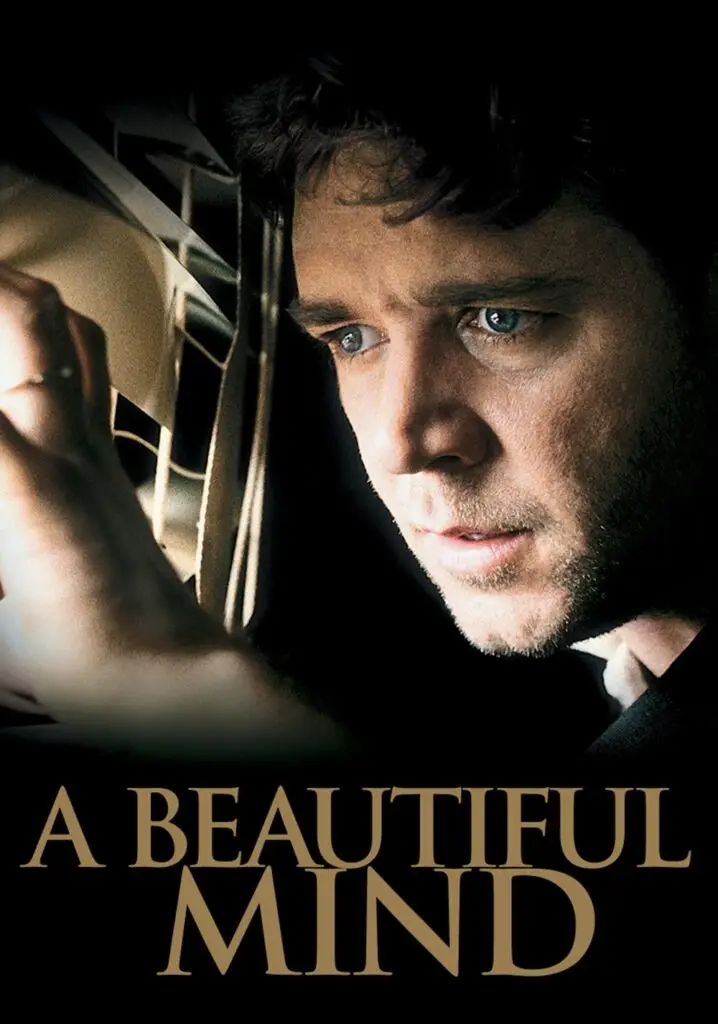 A Beautiful Mind movie poster — story of genius, clarity, and the power of perception