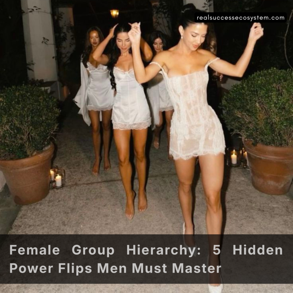 female group hierarchy revealed in social dynamics