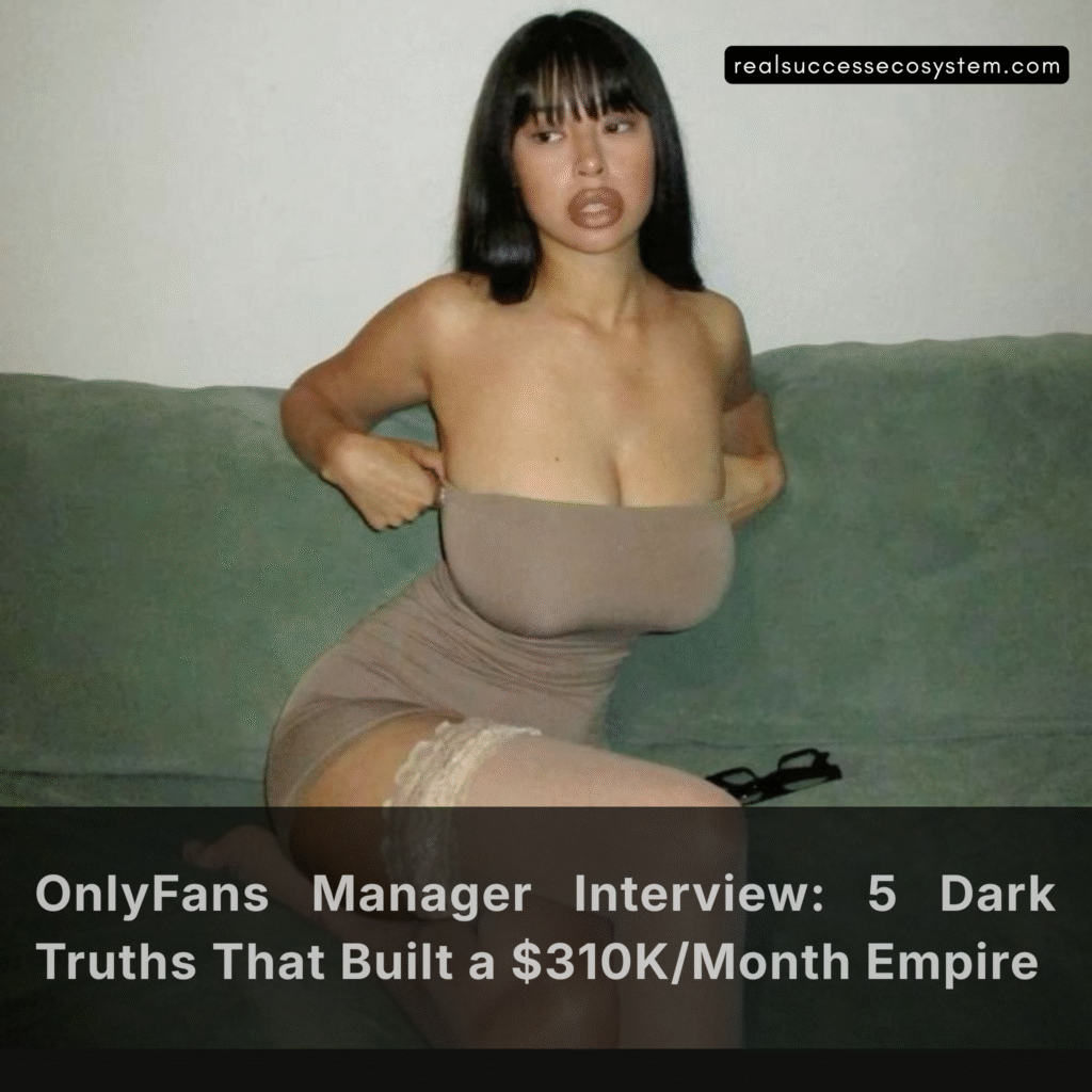 onlyfans manager interview reveals painful truths turned profit