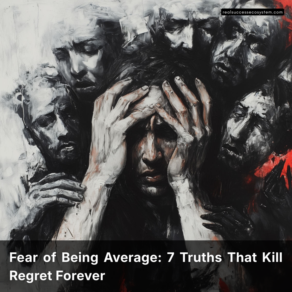 Fear of being average - identity breakthrough moment