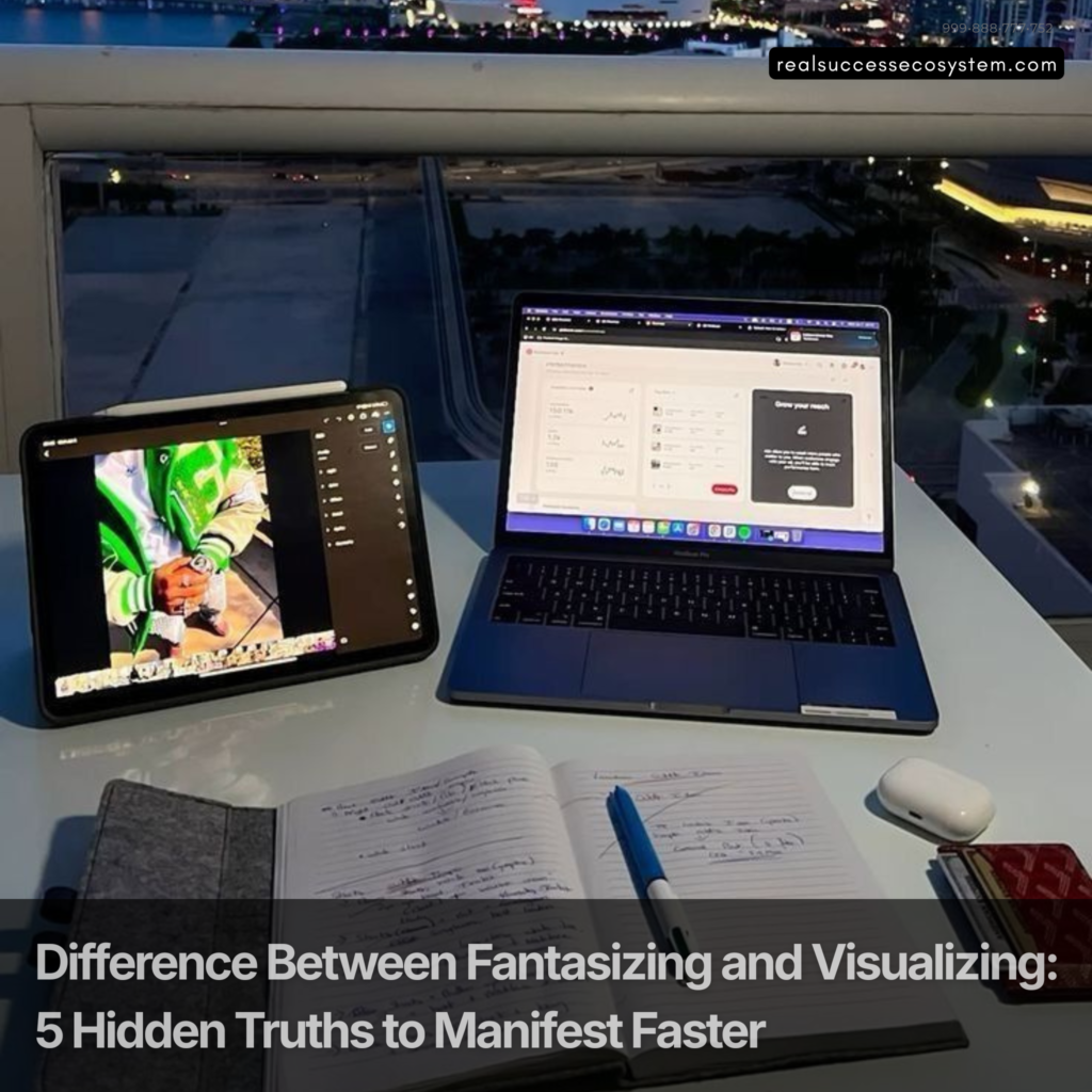 difference between fantasizing and visualizing revealed