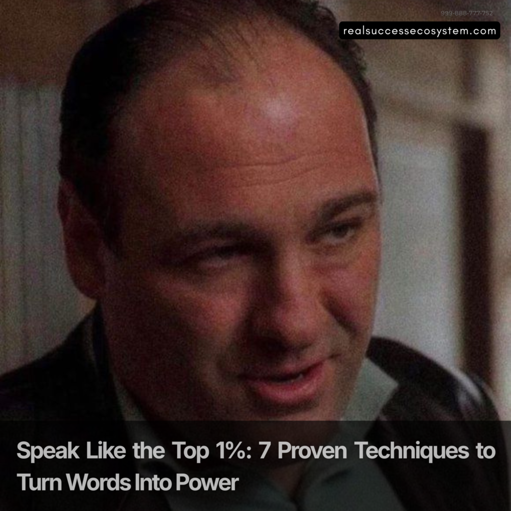 Speak like the top 1% with powerful communication techniques