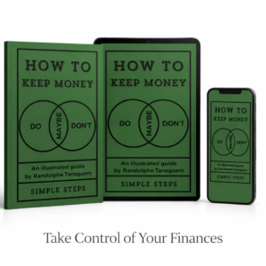 How to keep money book cover showing a clear path from confusion to control