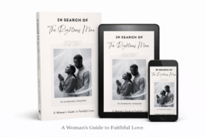 In Search of the Righteous Man book revealing the pursuit of a righteous man and faithful love