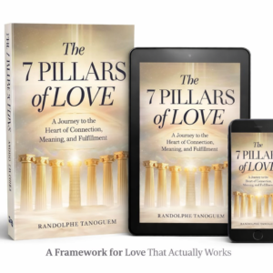 The 7 Pillars of Love book representing love as structure, depth, and emotional mastery