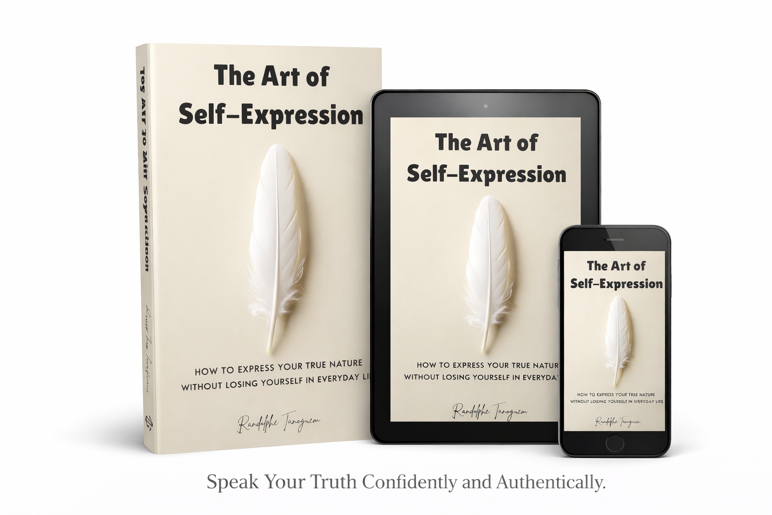 The Art of Self-Expression book cover showcasing self-expression as clarity, identity, and inner truth