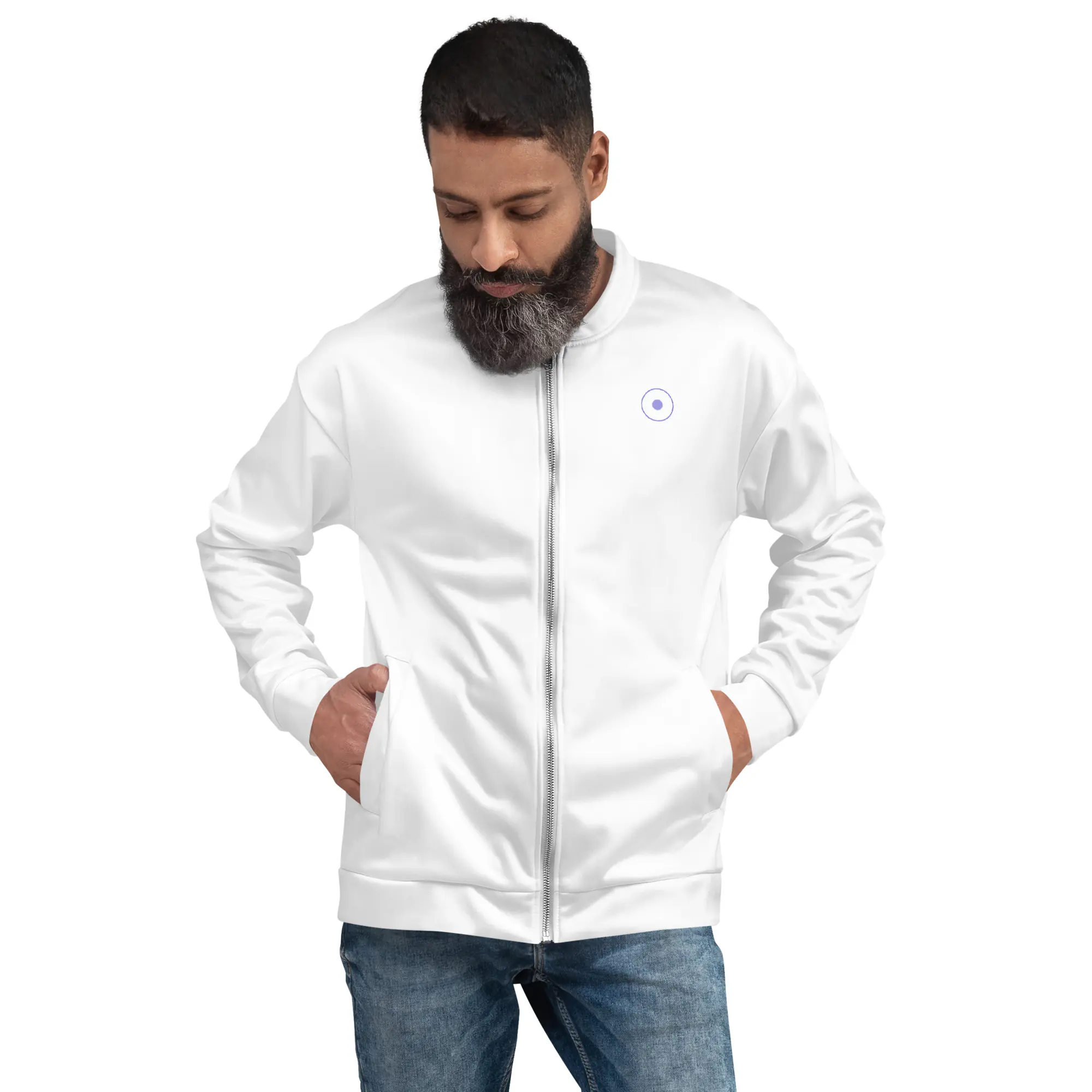 Unisex Bomber Jacket 3 Unisex Bomber Jacket - Image 3