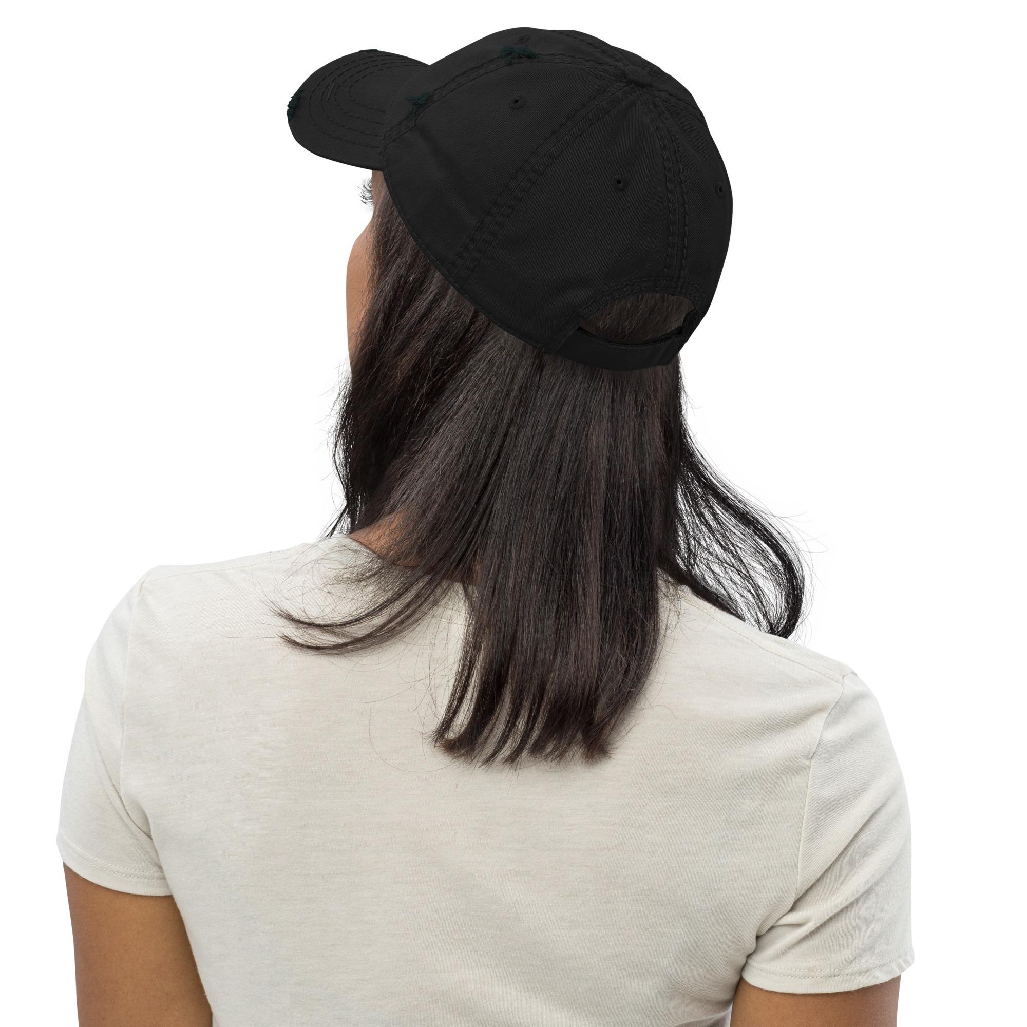 Distressed Dad Hat 6 Distressed Dad Hat - Image 6