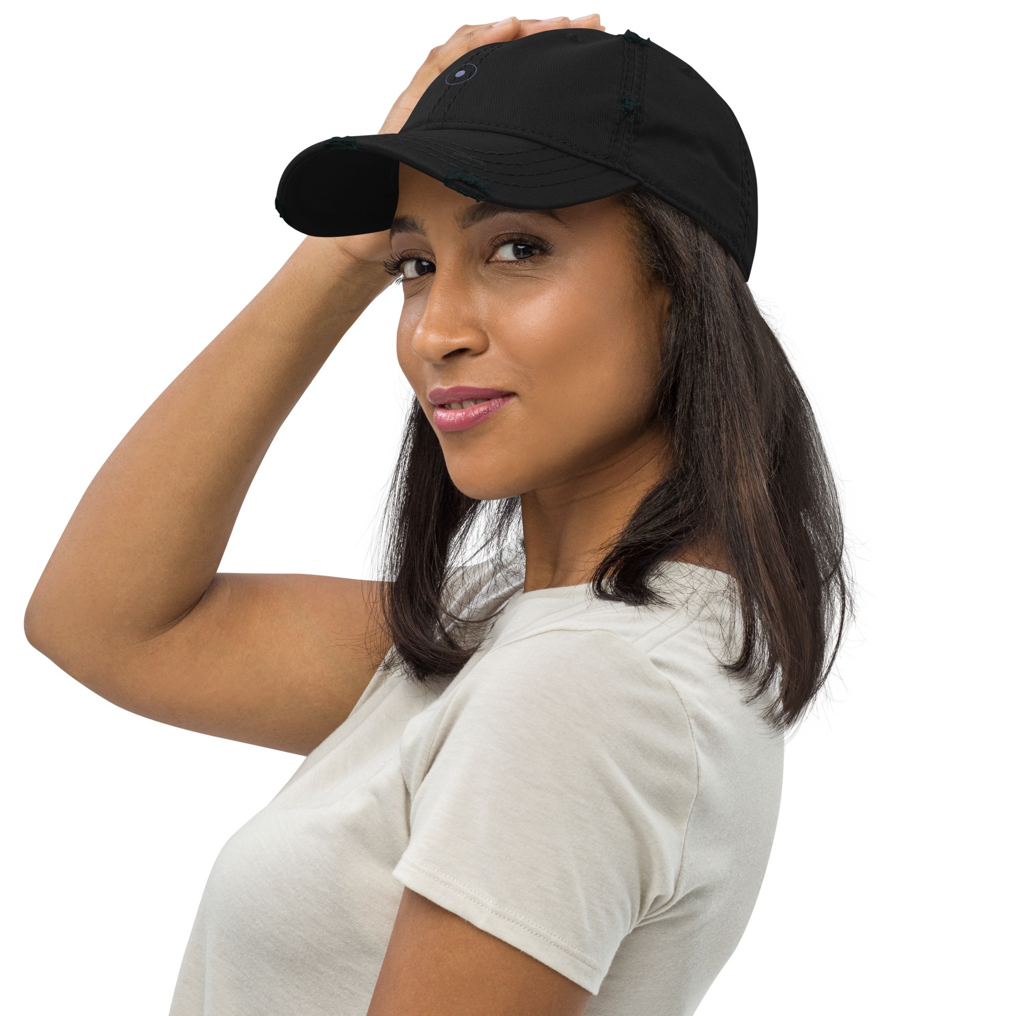 Distressed Dad Hat 5 Distressed Dad Hat - Image 5
