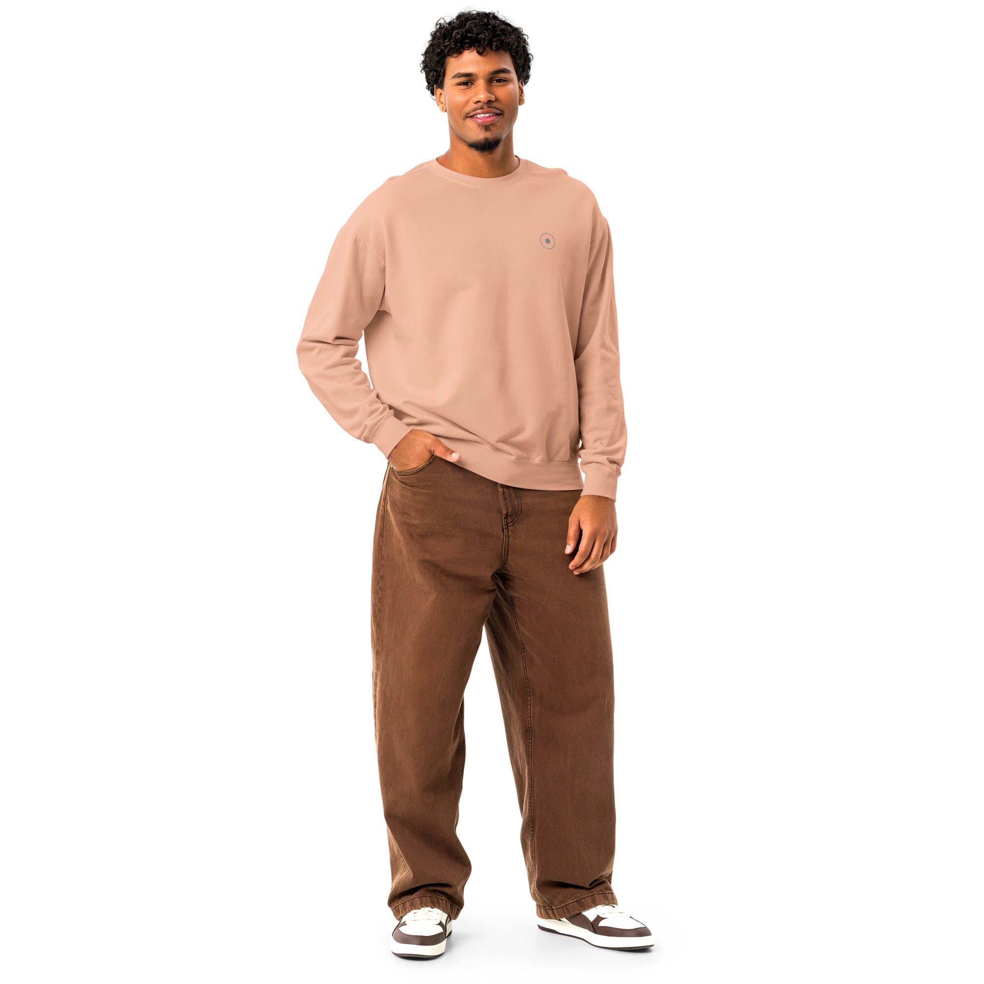 Unisex garment-dyed fleece crewneck sweatshirt 7 Unisex garment-dyed fleece crewneck sweatshirt - Image 7