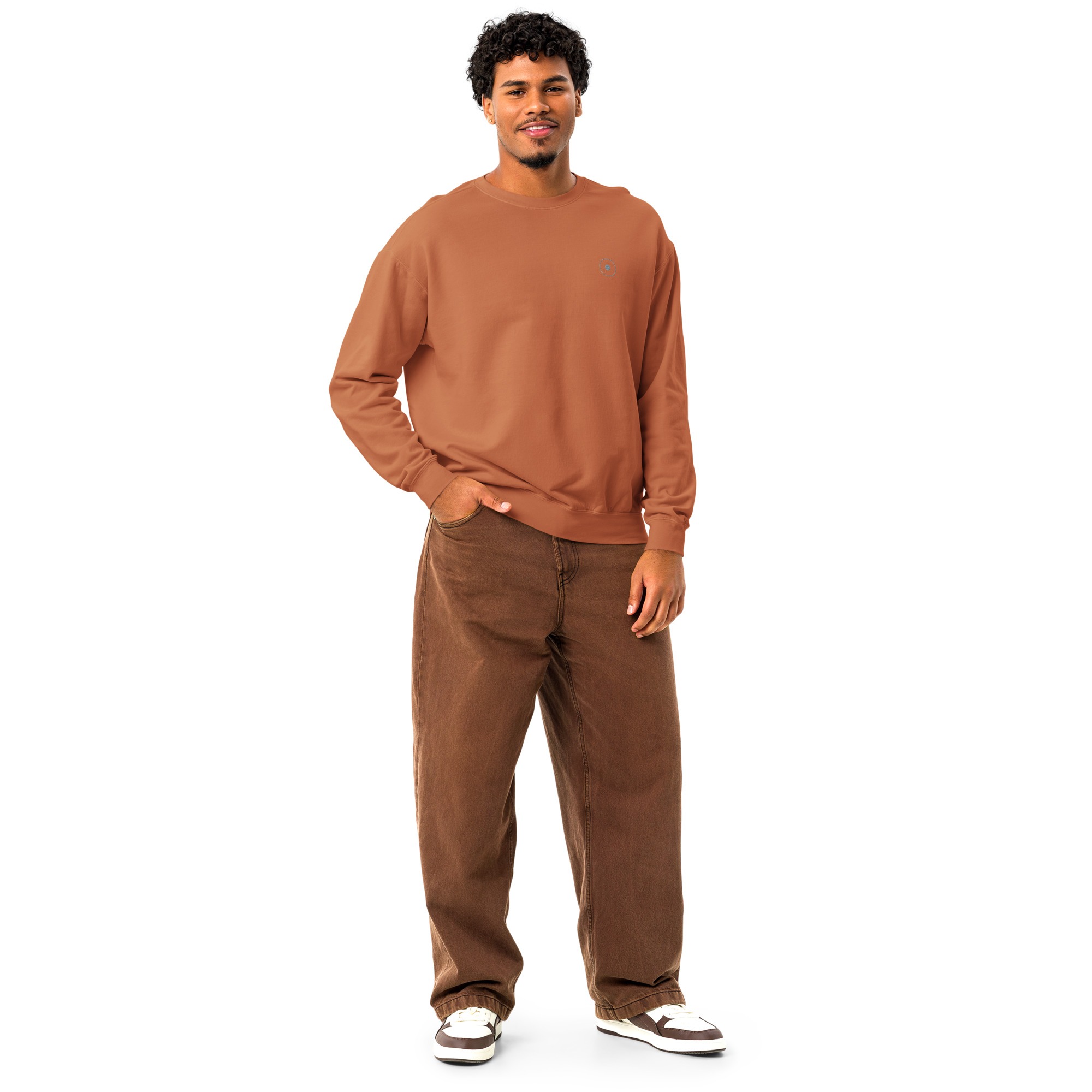 Unisex garment-dyed fleece crewneck sweatshirt 5 Unisex garment-dyed fleece crewneck sweatshirt - Image 5
